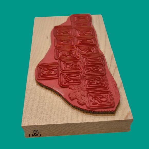 Susan Wheeler Holly Pond Hill Snow Bunnies & Jamie Carter Christmas Rubber Stamp - Picture 16 of 16